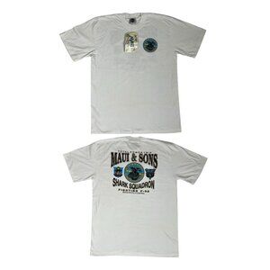 Vintage Maui And Sons T-Shirt Size Medium Made In USA Single Stitch 90s New Read